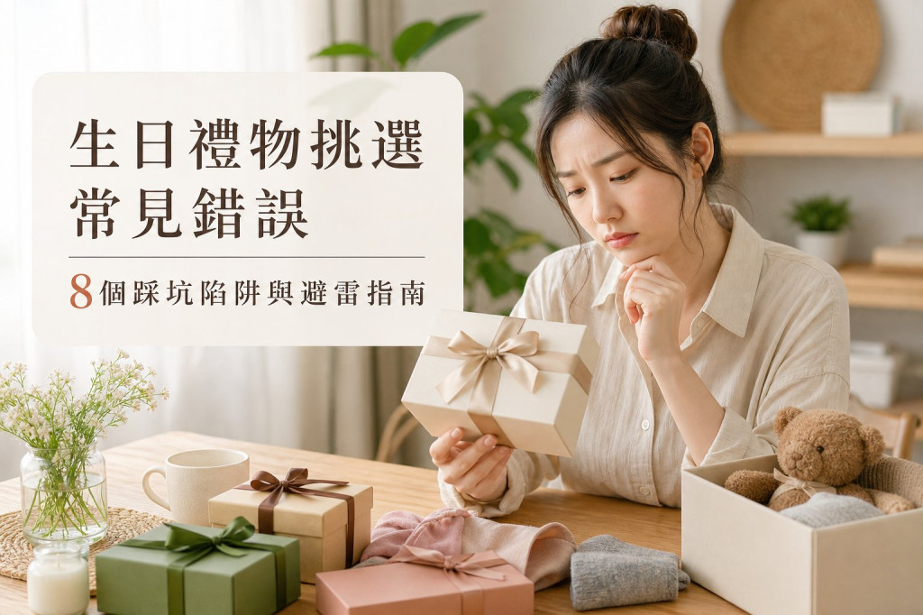 生日禮物挑選常見錯誤：8個踩坑陷阱與避雷指南