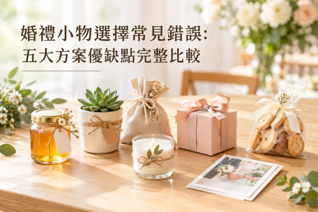 婚禮小物選擇常見錯誤：五大方案優缺點完整比較
