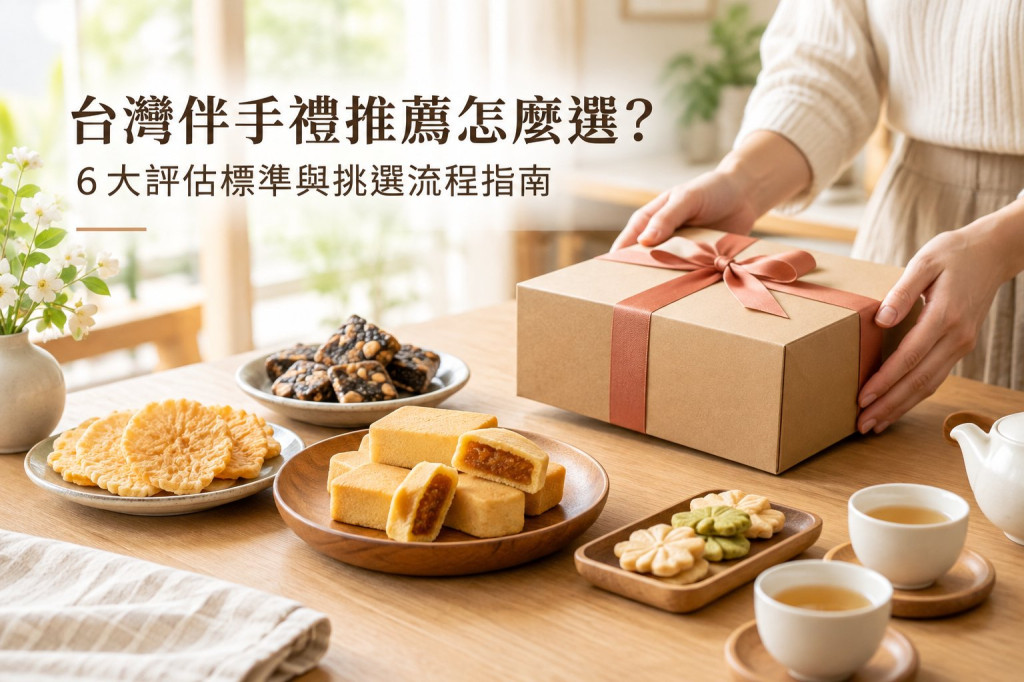 台灣伴手禮推薦怎麼選？6大評估標準與挑選流程指南