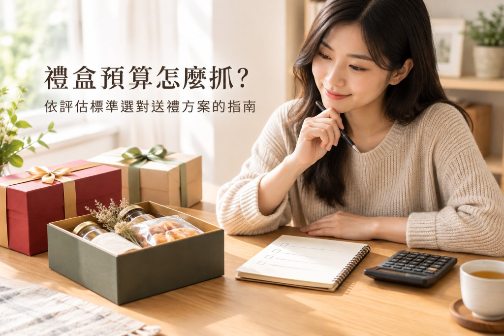 禮盒預算怎麼抓？依評估標準選對送禮方案的指南