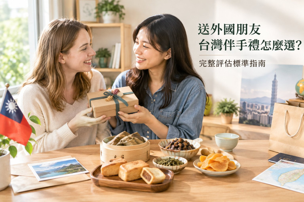 送外國朋友台灣伴手禮怎麼選？完整評估標準指南
