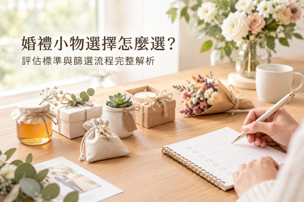 婚禮小物選擇怎麼選？評估標準與篩選流程完整解析