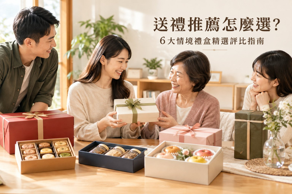 送禮推薦怎麼選？6大情境禮盒精選評比指南