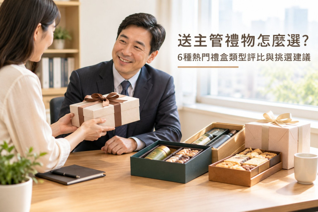 送主管禮物怎麼選？6種熱門禮盒類型評比與挑選建議