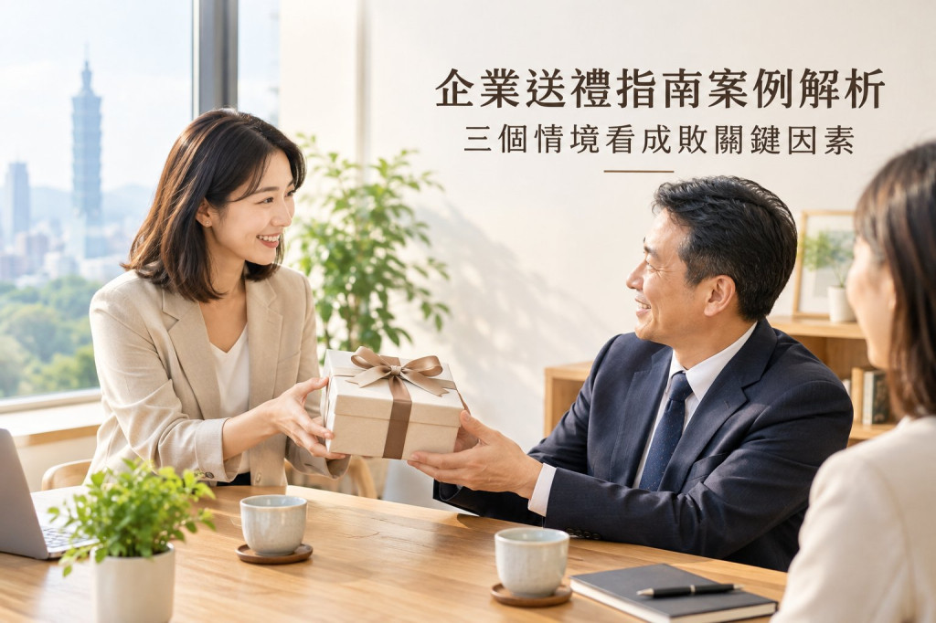 企業送禮指南案例解析：三個情境看成敗關鍵因素