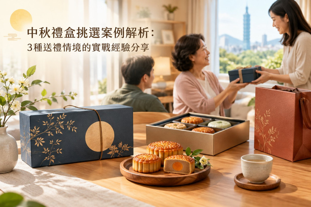 中秋禮盒挑選案例解析：3種送禮情境的實戰經驗分享