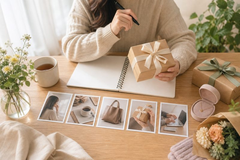 如何挑生日禮物?五個步驟從觀察到下單|生日禮物挑選 說明圖