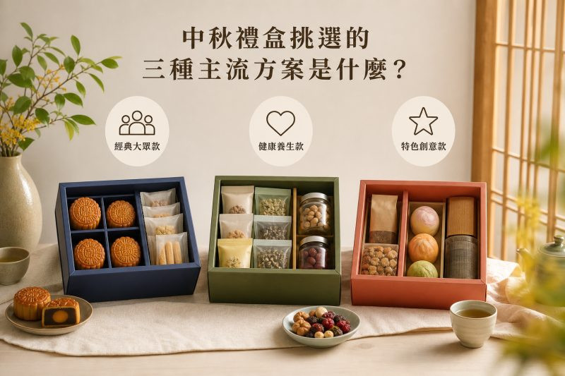 中秋禮盒挑選的三種主流方案是什麼?|中秋禮盒挑選 說明圖