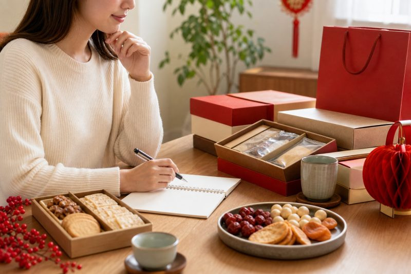 過年伴手禮怎麼依對象和場合分配預算？｜過年伴手禮 說明圖