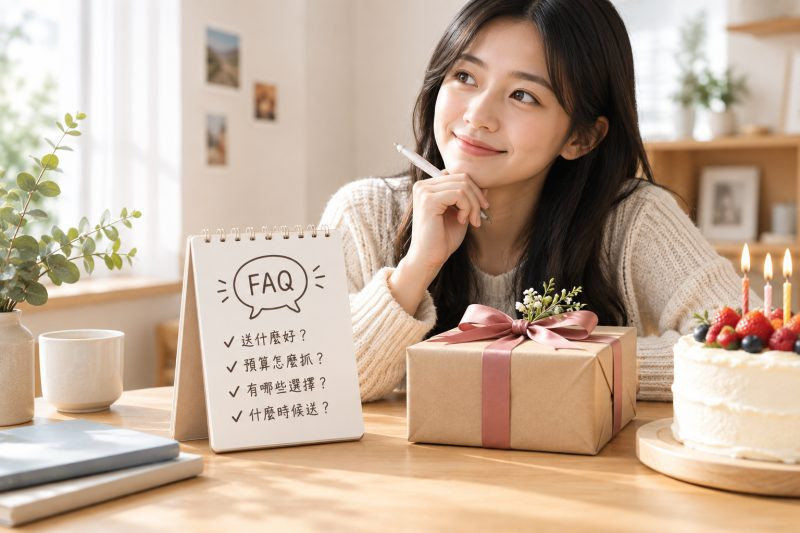 生日禮物挑選常見問題整理｜生日禮物挑選 說明圖