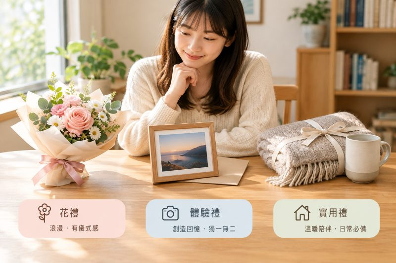 三大方案怎麼選？完整比較表｜生日禮物挑選 說明圖