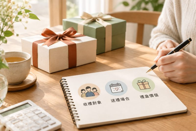 禮盒預算怎麼抓？先搞懂三個評估維度｜禮盒預算怎麼抓 說明圖