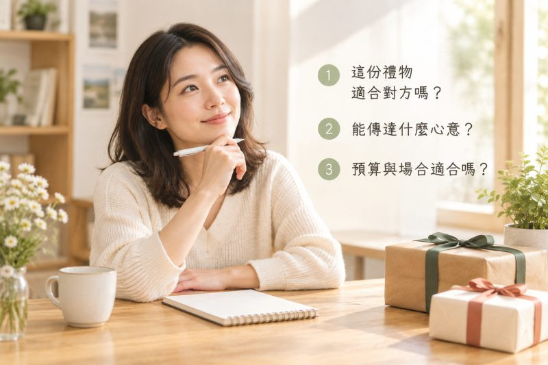 送禮前先問自己三個問題|送禮推薦 說明圖
