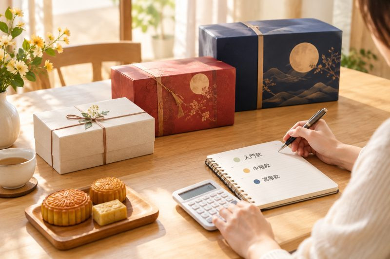 中秋禮盒挑選費用該怎麼分層抓？｜中秋禮盒挑選 說明圖