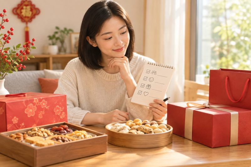 怎麼一步步篩選出適合的過年伴手禮？｜過年伴手禮 說明圖