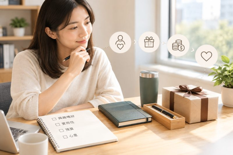 怎麼一步步篩選出合適的主管禮物？｜送主管禮物 說明圖