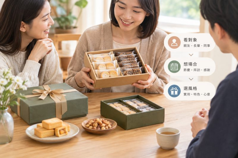 怎麼挑?依對象與場合的實用選購步驟|台灣伴手禮推薦 說明圖