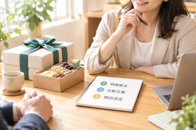 企業送禮方案推薦的最終判斷:三步驟快速決策|企業送禮指南 說明圖