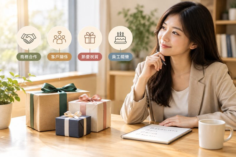 送禮場合對應的方案挑選邏輯是什麼?|企業送禮指南 說明圖