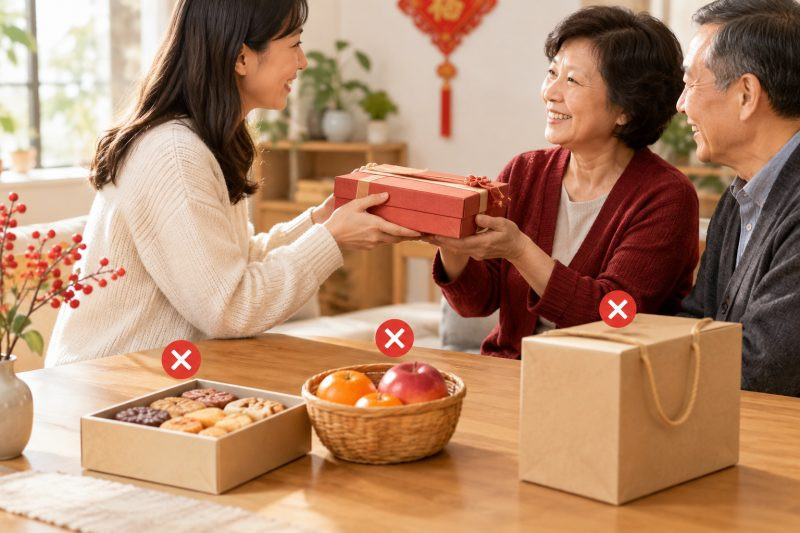 過年送禮常見的三個失敗經驗，提前避開｜過年伴手禮 說明圖