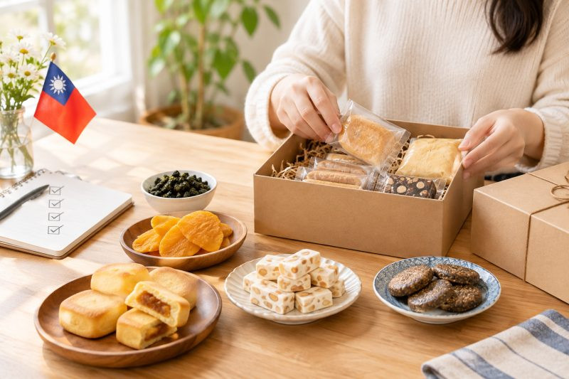 挑選食品類伴手禮的實作步驟｜送外國朋友台灣伴手禮 說明圖