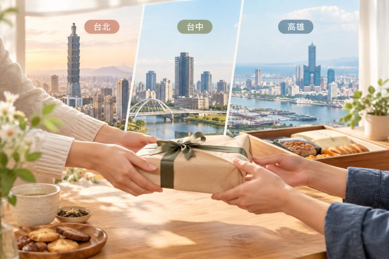台灣三大都會區的送禮消費型態有什麼不同？｜送禮推薦 說明圖