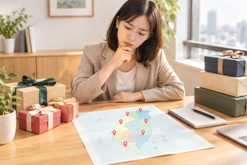 企業送禮常見的地區規劃失誤｜企業送禮指南 說明圖