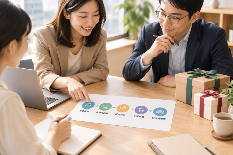 企業送禮指南案例解析怎麼拆解採購流程？｜企業送禮指南 說明圖