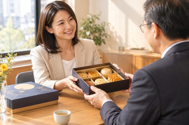 情境一：企業送客戶，禮數與預算的拉鋸｜中秋禮盒挑選 說明圖