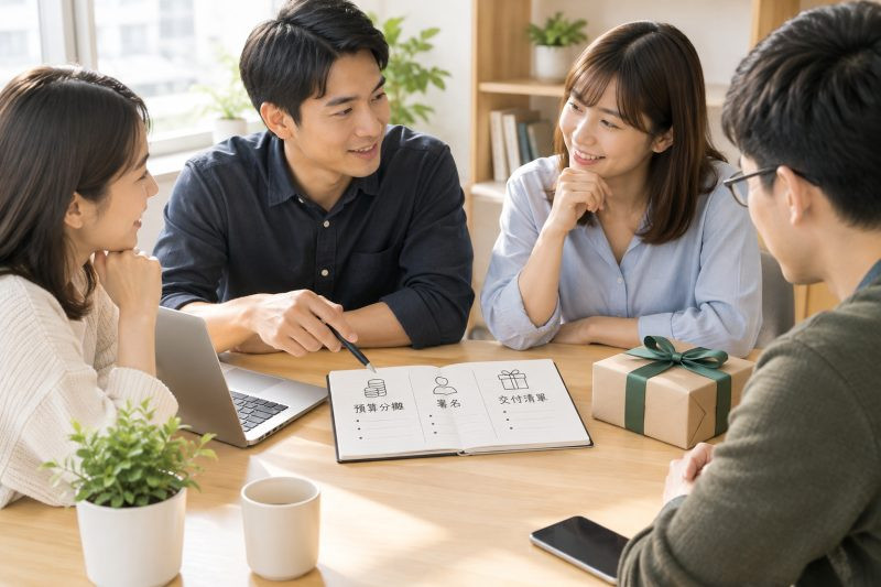 先確認問題與適用範圍|送主管禮物怎麼合送:預算分攤、署名與交付清單 說明圖
